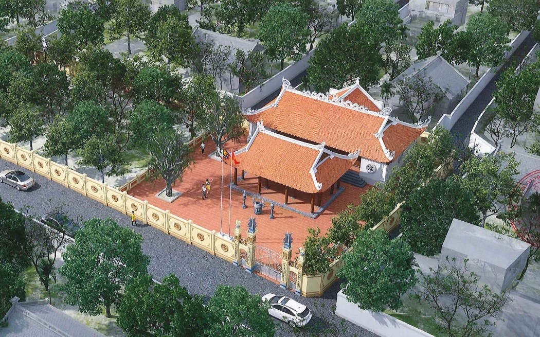 Tu bổ di tích Đình làng Ô Cách, xã Đông Tiến, huyện Yên Phong